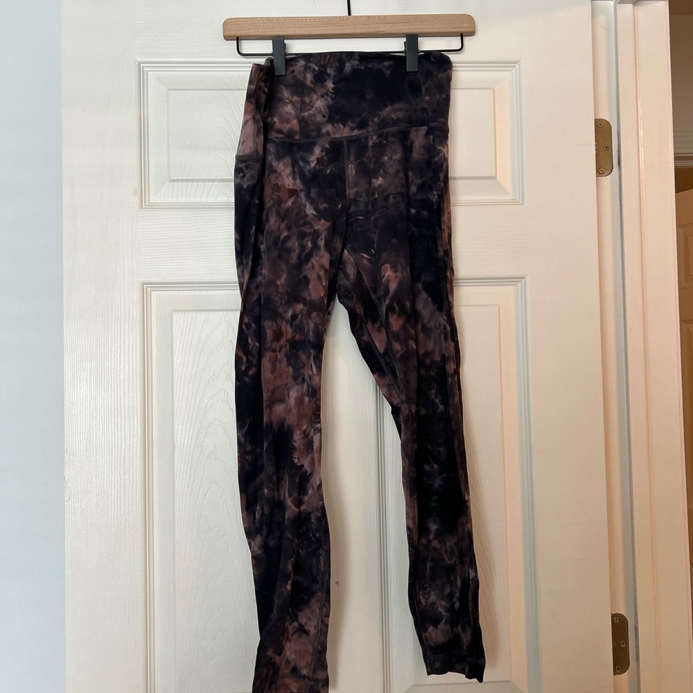 Lululemon align Tie-Dye Leggings 25in; size 10; $40